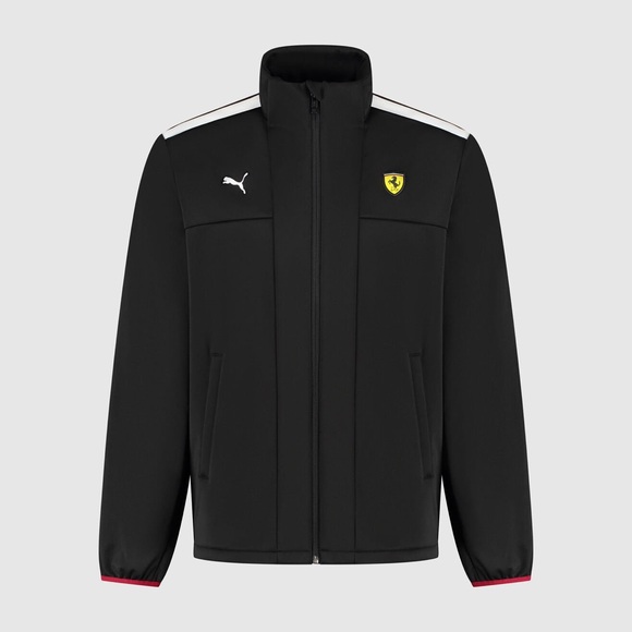 Scuderia Ferrari F1 PUMA Softshell Jacket Black Color Size M - Picture 9 of 13